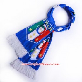 Italie Coupe du monde 2018 Écharpe Bleu